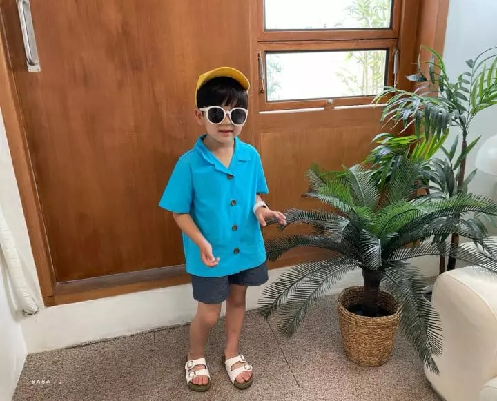Baba J - Korean Children Fashion - #kidsshorts - Rolly Hawaii Shirt - 10