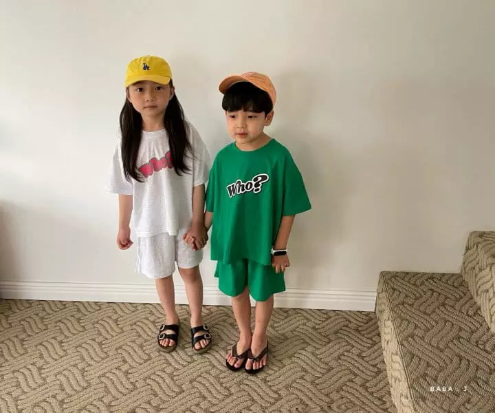 Baba J - Korean Children Fashion - #magicofchildhood - Question Mark Top Bottom Set - 7
