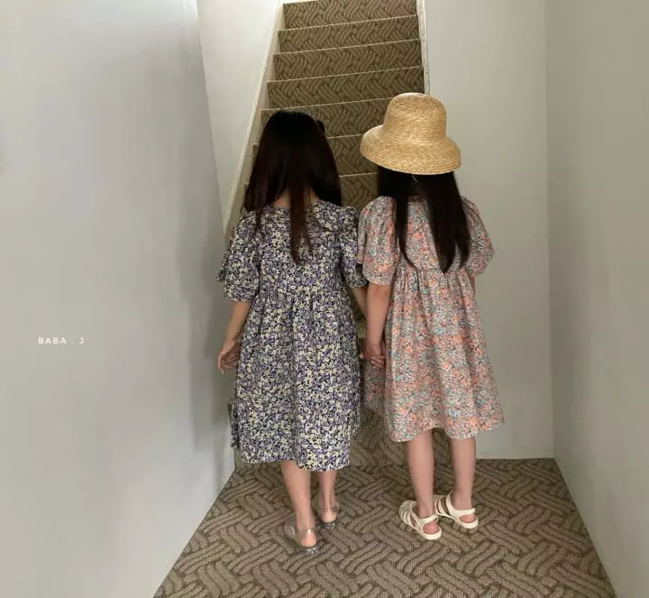 Baba J - Korean Children Fashion - #magicofchildhood - Alice Flower One-piece - 6
