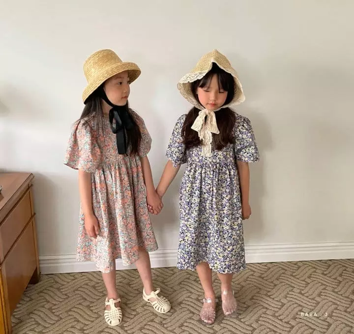 Baba J - Korean Children Fashion - #minifashionista - Alice Flower One-piece - 7