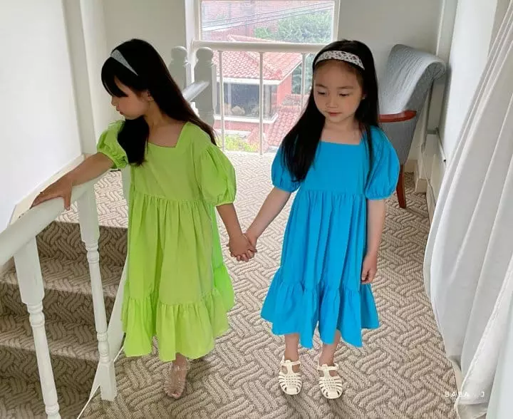 Baba J - Korean Children Fashion - #minifashionista - Rolly Square One-piece with Mom