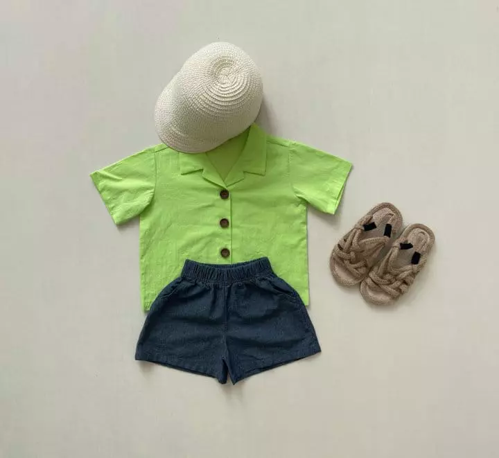 Baba J - Korean Children Fashion - #prettylittlegirls - Summer Hazi Denim Jeans Shorts - 5