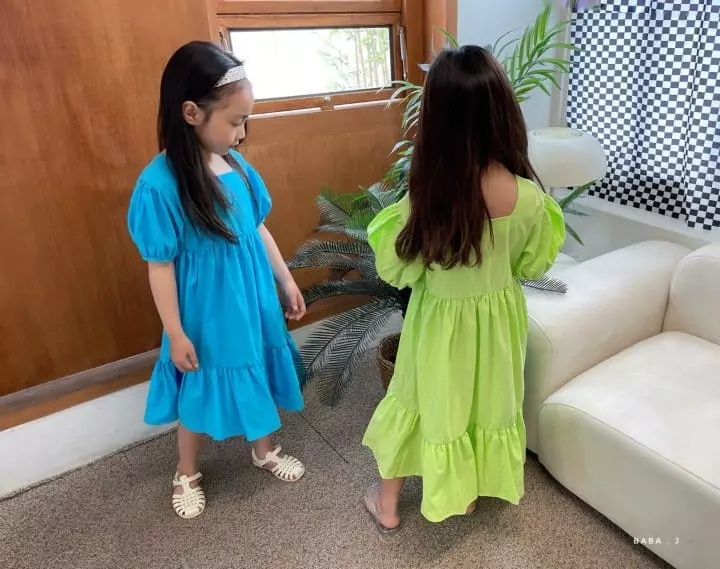 Baba J - Korean Children Fashion - #prettylittlegirls - Rolly Square One-piece with Mom - 2