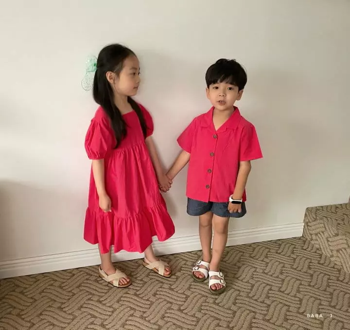 Baba J - Korean Children Fashion - #prettylittlegirls - Rolly Hawaii Shirt