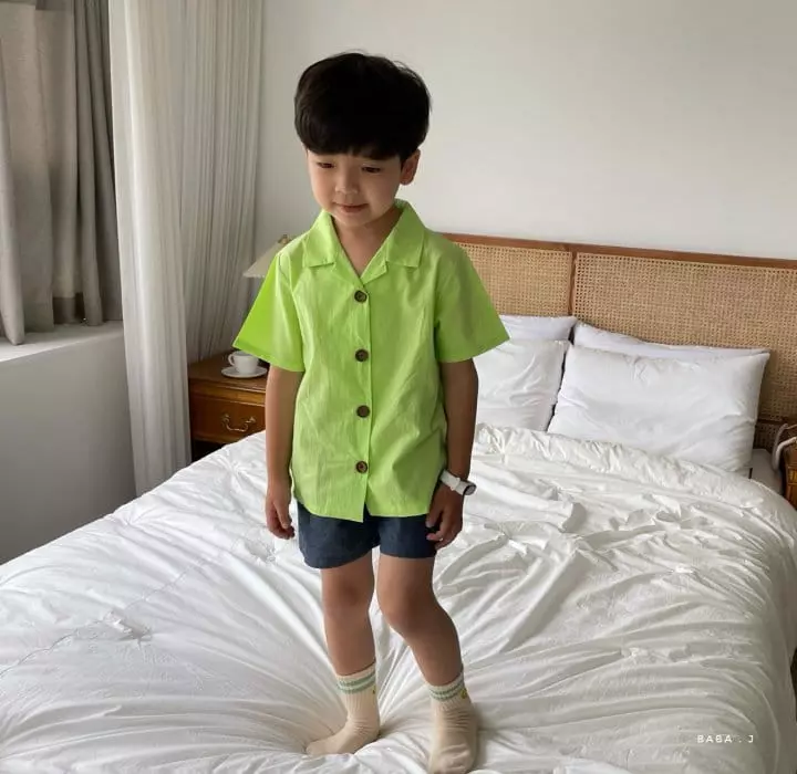 Baba J - Korean Children Fashion - #toddlerclothing - Rolly Hawaii Shirt - 4