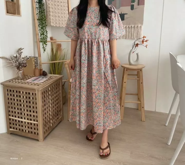 Baba J - Korean Children Fashion - #toddlerclothing - Alice Flower One-piece - 10