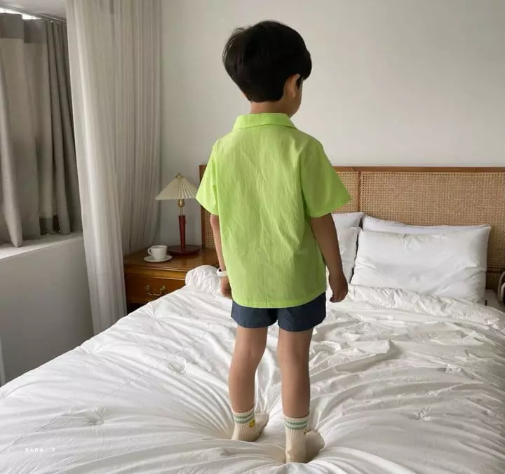 Baba J - Korean Children Fashion - #toddlerclothing - Rolly Hawaii Shirt - 3