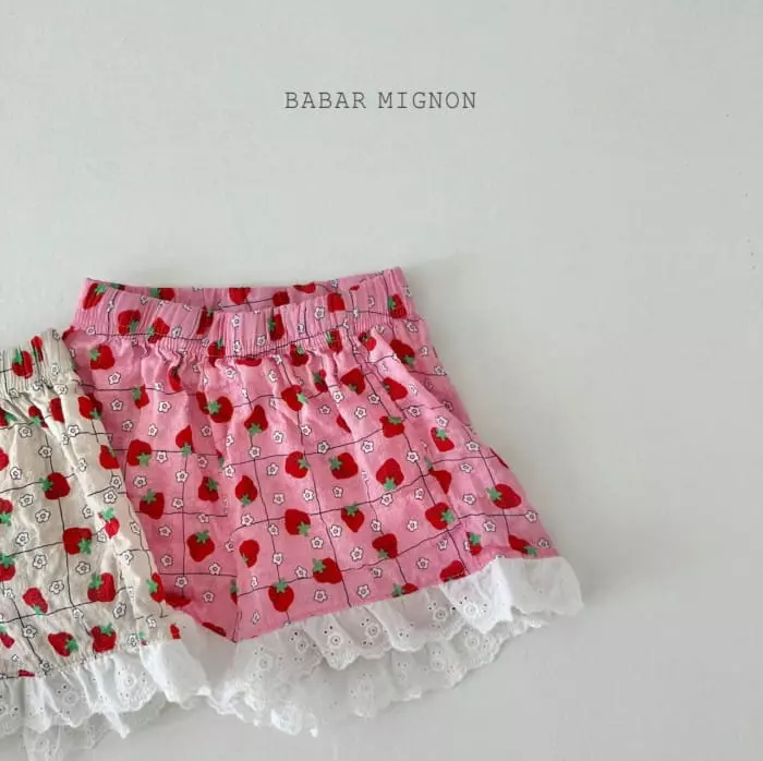 Babar Mignon - Korean Children Fashion - #Kfashion4kids - Berry Lace Pants - 5