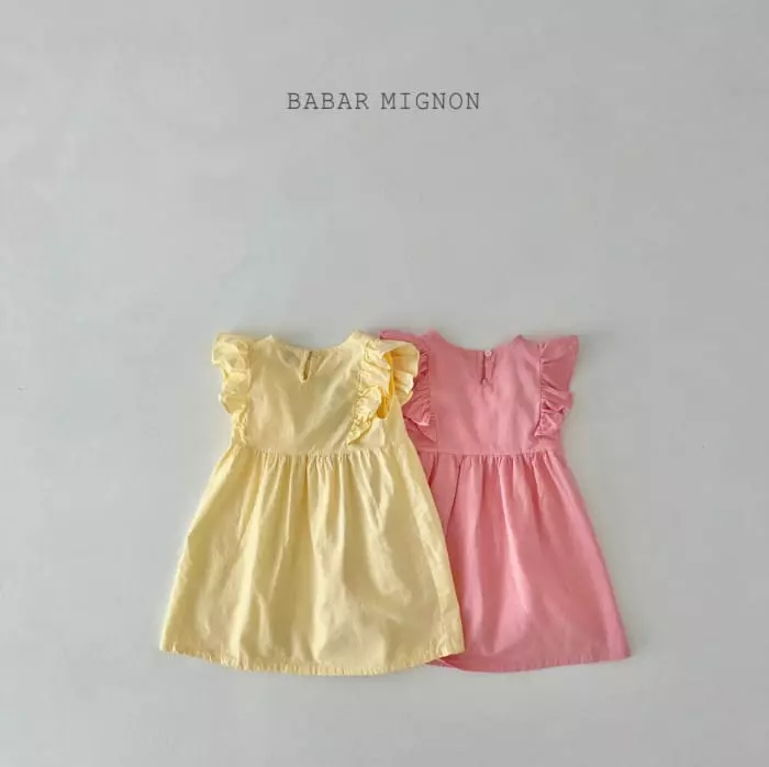 Babar Mignon - Korean Children Fashion - #kidsshorts - Ribbon Sleeveless One-piece - 5