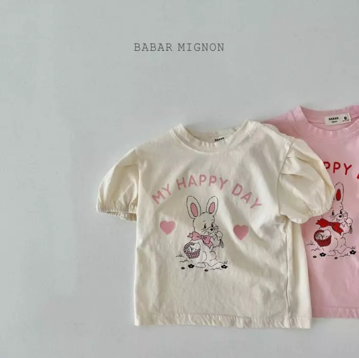 Babar Mignon - Korean Children Fashion - #kidsstore - Barnie Tee - 2