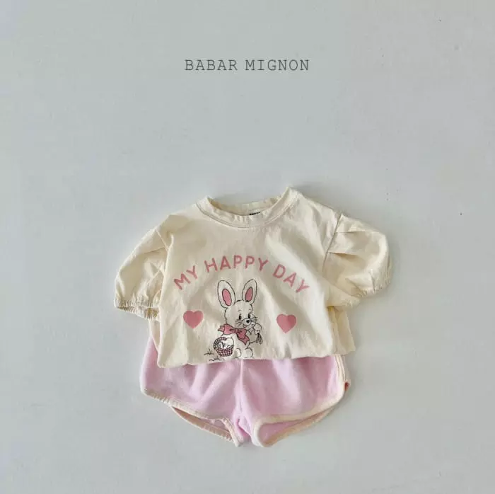 Babar Mignon - Korean Children Fashion - #littlefashionista - Barnie Tee - 5