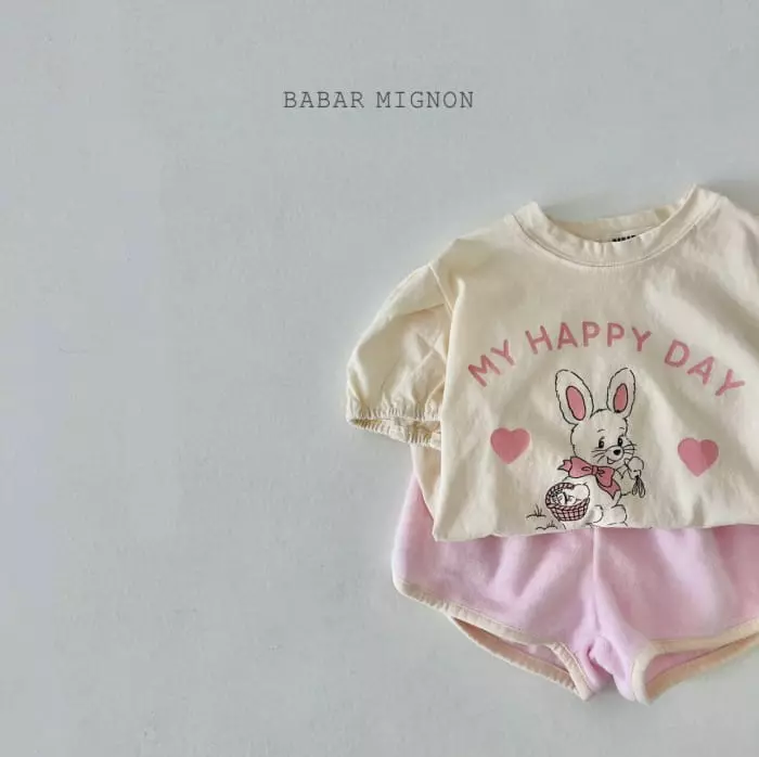 Babar Mignon - Korean Children Fashion - #magicofchildhood - Barnie Tee - 6