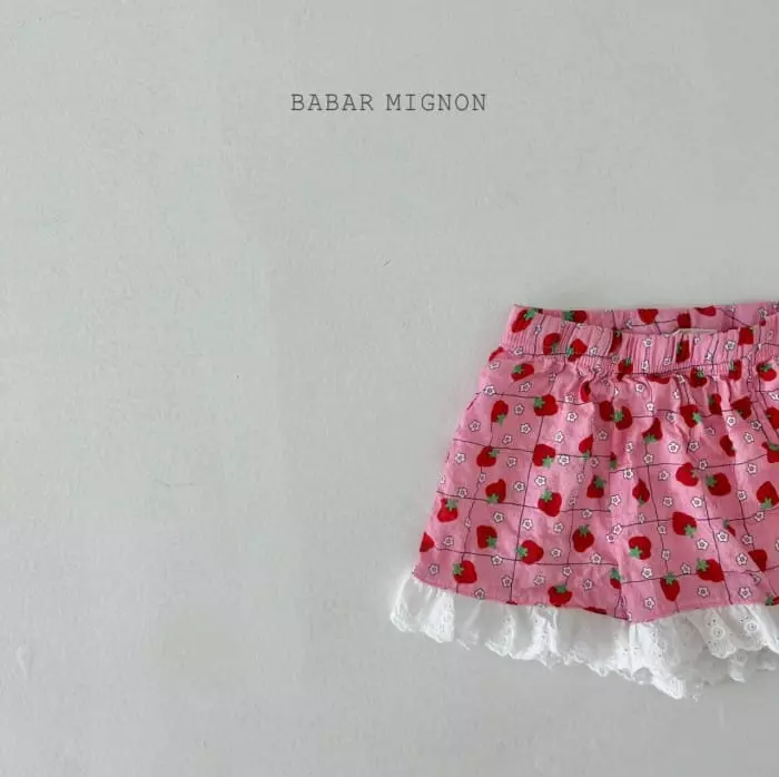 Babar Mignon - Korean Children Fashion - #toddlerclothing - Berry Lace Pants - 11