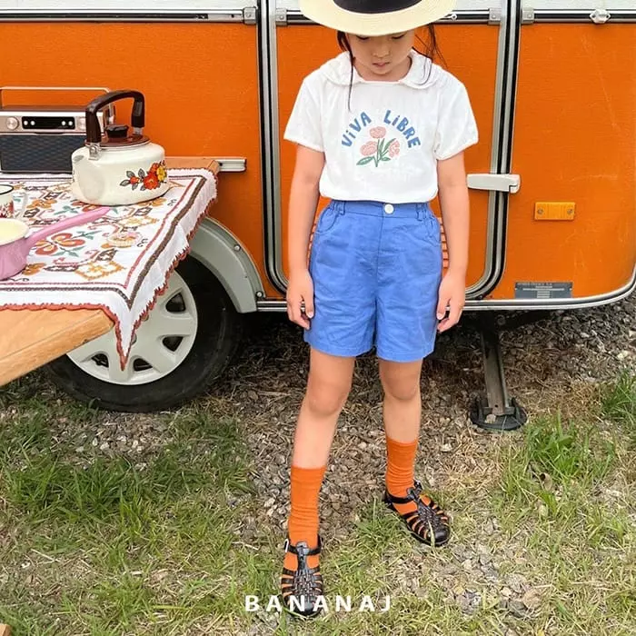 Banana J - Korean Children Fashion - #childofig - Biba Collar Tee - 5
