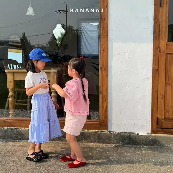 Banana J - Korean Children Fashion - #designkidswear - Biba Collar Tee - 7