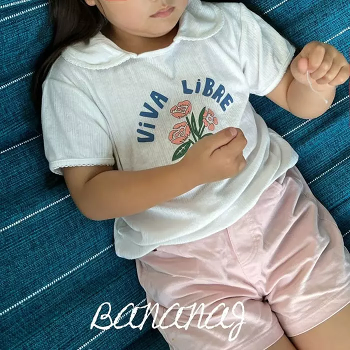 Banana J - Korean Children Fashion - #kidsstore - Biba Collar Tee - 11