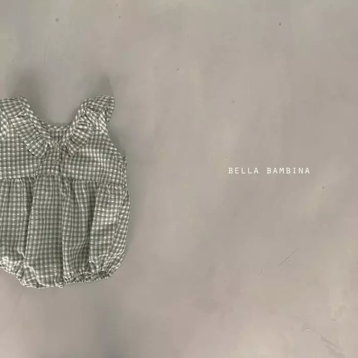 Bella Bambina - Korean Baby Fashion - #babyboutiqueclothing - Bebe Bly Collar Bodysuit - 8