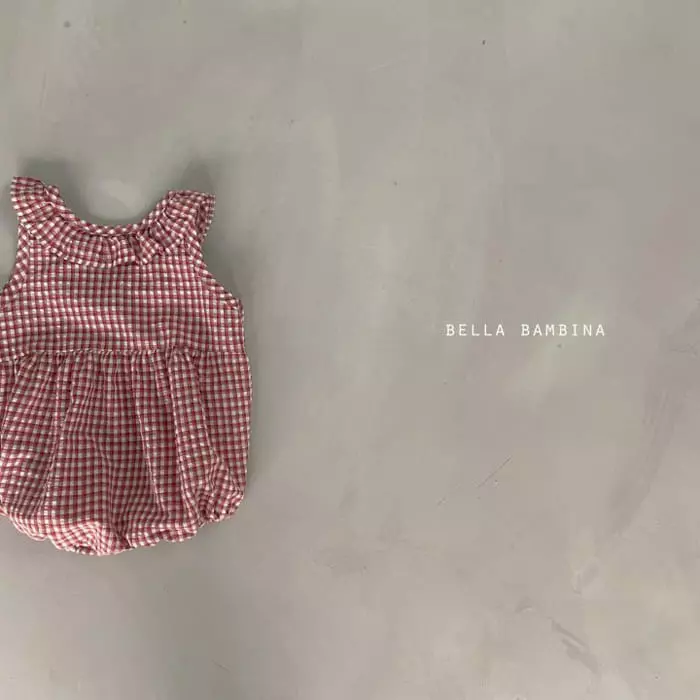 Bella Bambina - Korean Baby Fashion - #babyclothing - Bebe Bly Collar Bodysuit - 9