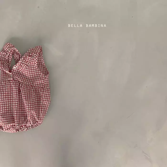 Bella Bambina - Korean Baby Fashion - #babyfever - Bebe Bly Collar Bodysuit - 11