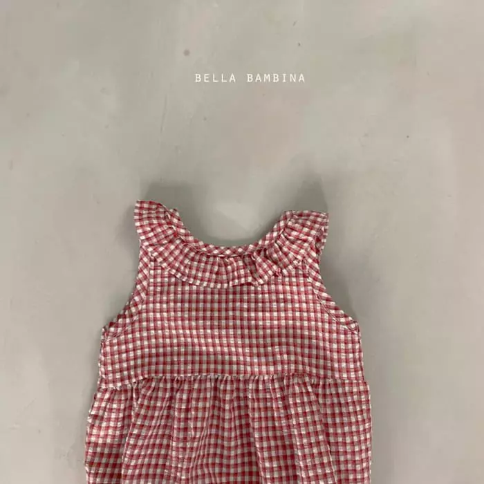 Bella Bambina - Korean Baby Fashion - #babygirlfashion - Bebe Bly Collar Bodysuit - 12