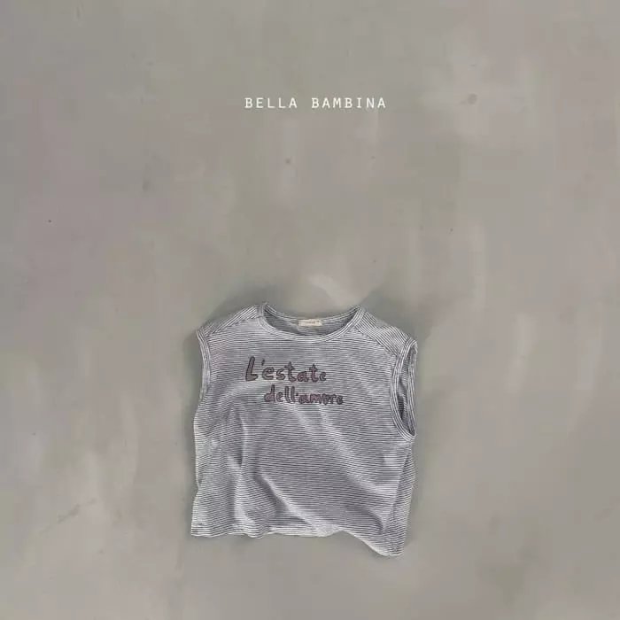 Bella Bambina - Korean Baby Fashion - #babyoutfit - Bebe Delly Sleeveless Tee - 8