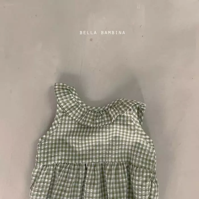 Bella Bambina - Korean Baby Fashion - #babywear - Bebe Bly Collar Bodysuit - 4