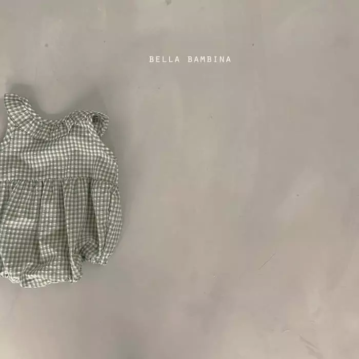 Bella Bambina - Korean Baby Fashion - #onlinebabyshop - Bebe Bly Collar Bodysuit - 5