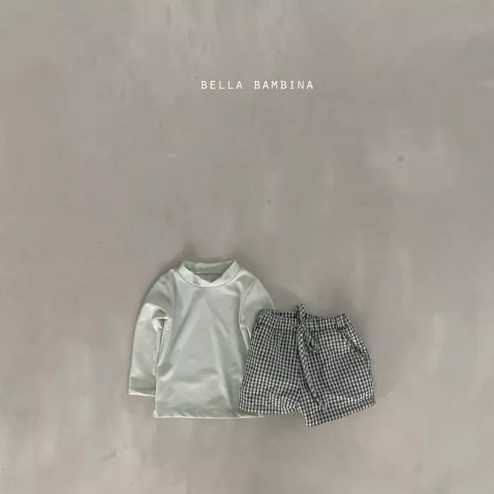 Bella Bambina - Korean Children Fashion - #Kfashion4kids - Check Swim Set - 11