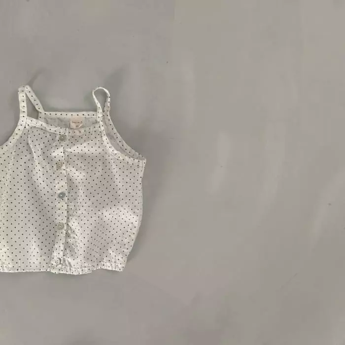 Bella Bambina - Korean Children Fashion - #Kfashion4kids - Love Linen Sleeveless Tee - 5