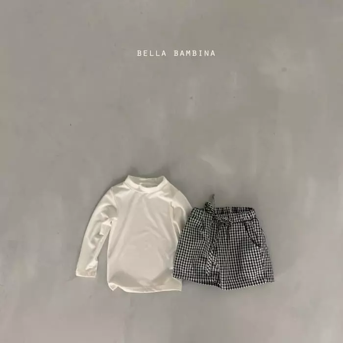 Bella Bambina - Korean Children Fashion - #childofig - Check Swim Set - 3
