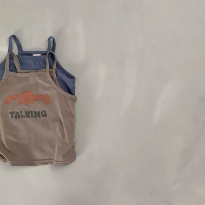 Bella Bambina - Korean Children Fashion - #designkidswear - Ppippi Sleeveless Tee - 2