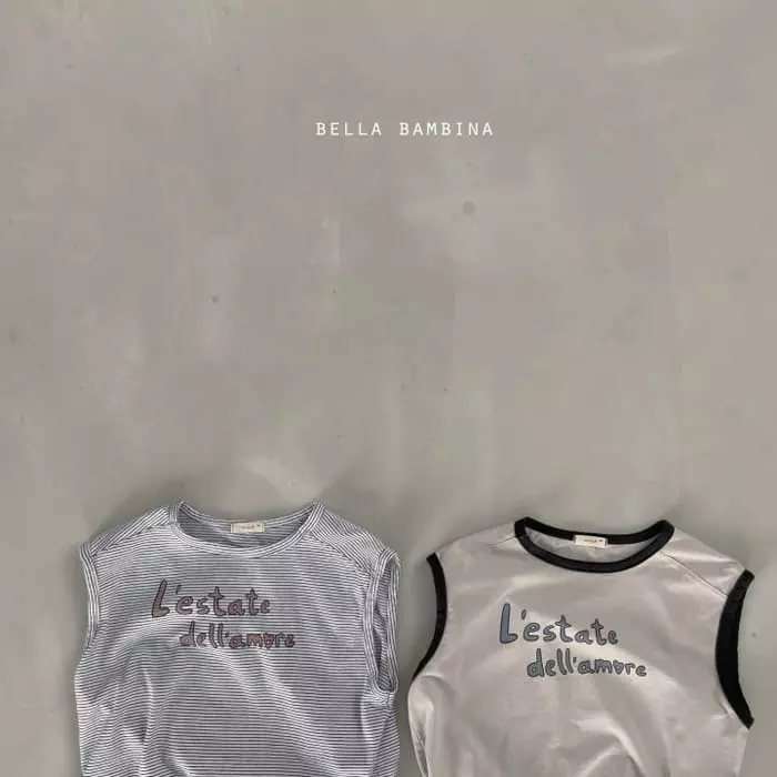 Bella Bambina - Korean Children Fashion - #fashionkids - Delly Rappa Sleeveless Tee - 2