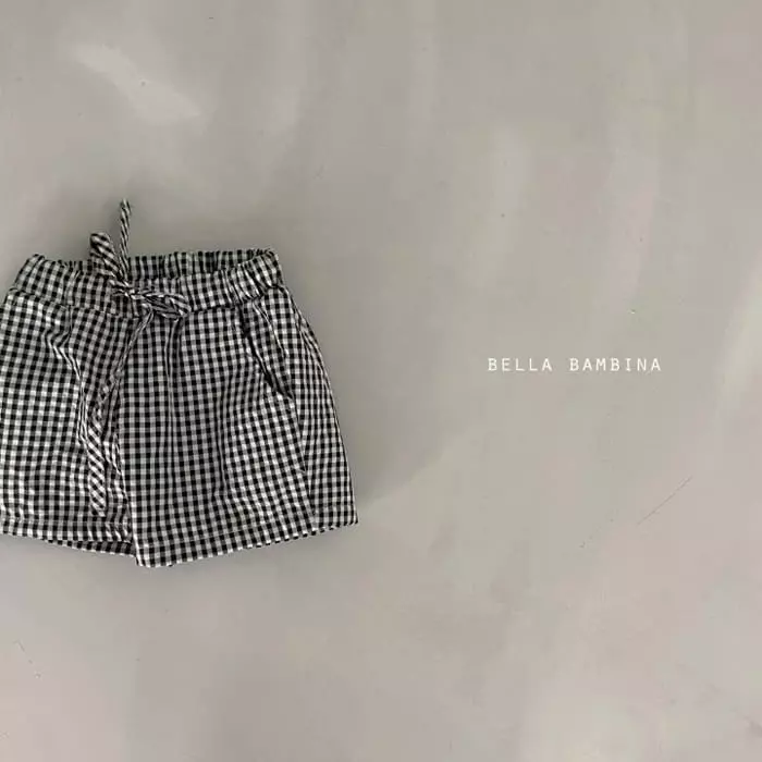 Bella Bambina - Korean Children Fashion - #kidsshorts - Check Swim Set - 8