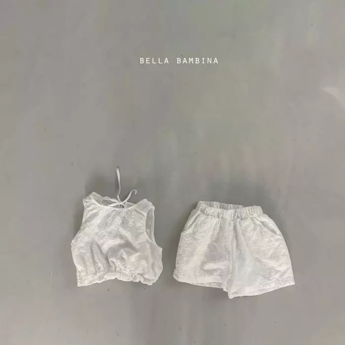 Bella Bambina - Korean Children Fashion - #kidzfashiontrend - Rosie Top Bottom Set - 2