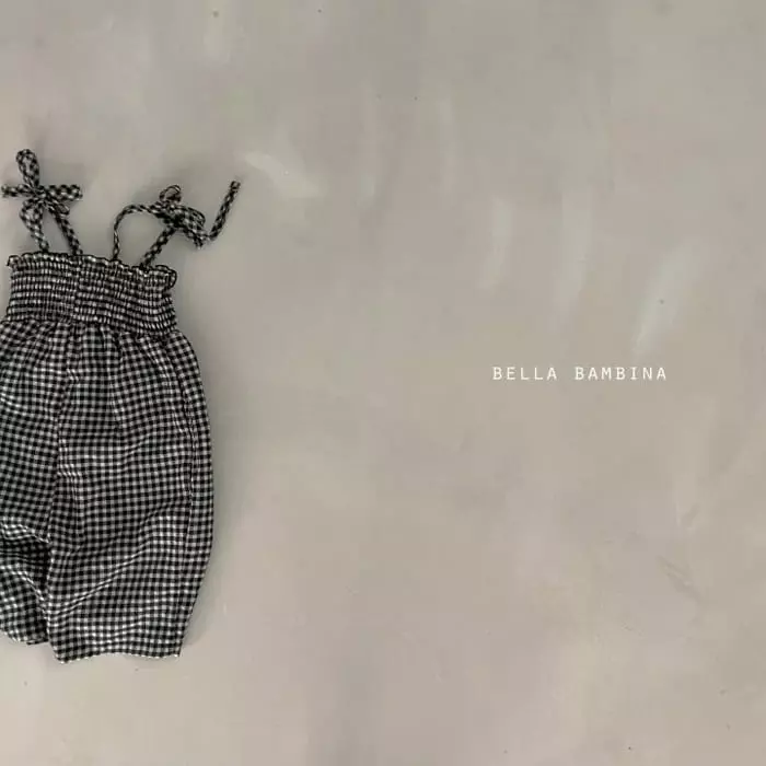 Bella Bambina - Korean Children Fashion - #kidzfashiontrend - Jully Check Bodysuit - 10