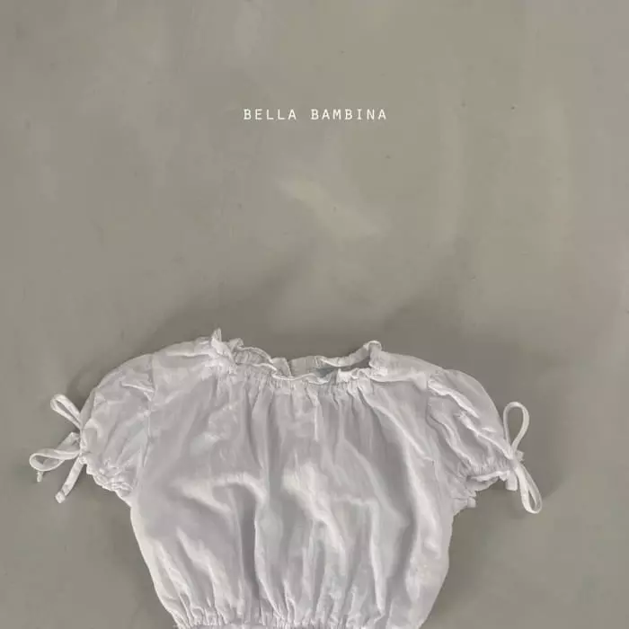 Bella Bambina - Korean Children Fashion - #littlefashionista - Niju Crop Blouse - 5