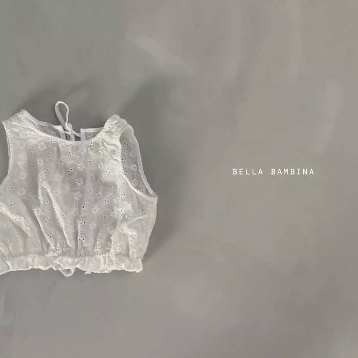 Bella Bambina - Korean Children Fashion - #minifashionista - Rosie Crop Blouse - 5