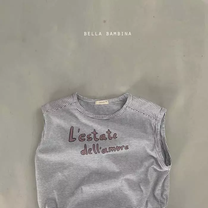 Bella Bambina - Korean Children Fashion - #prettylittlegirls - Delly Rappa Sleeveless Tee - 10