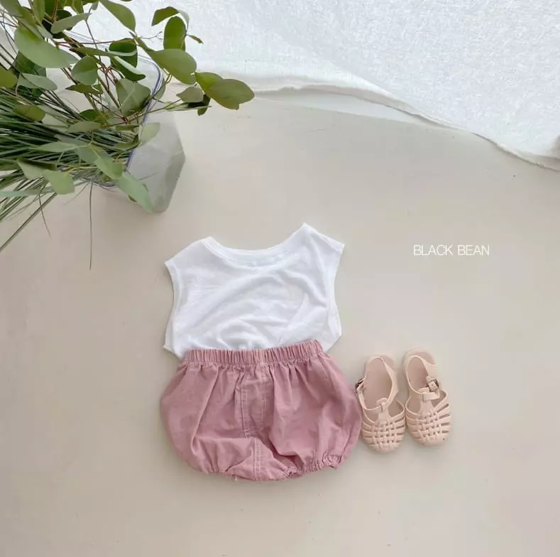 Black Bean - Korean Baby Fashion - #babyboutique - Bebe Brown Top Bottom Set - 3
