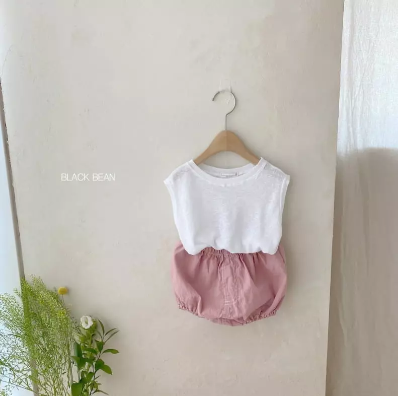 Black Bean - Korean Baby Fashion - #babyboutique - Bebe Brown Top Bottom Set - 4