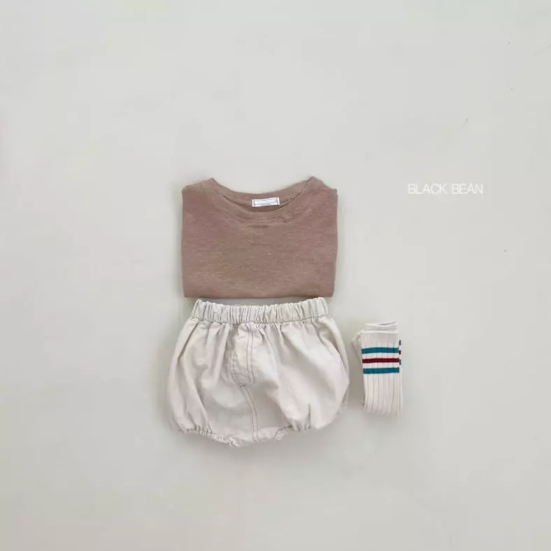 Black Bean - Korean Baby Fashion - #babyboutiqueclothing - Bebe Brown Top Bottom Set - 5