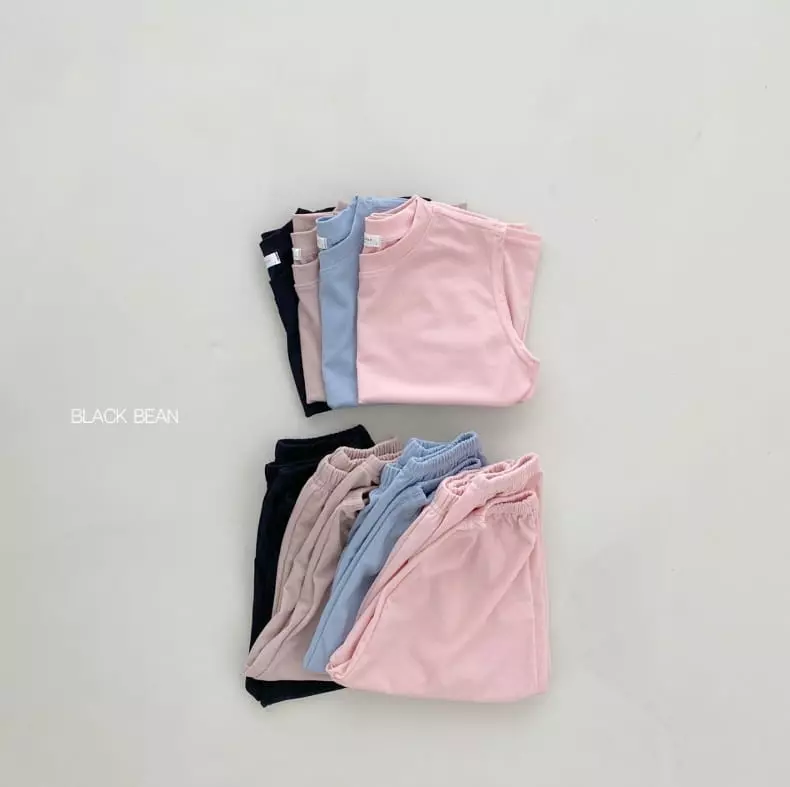 Black Bean - Korean Baby Fashion - #babyboutiqueclothing - Bebe Slush Top Bottom Set