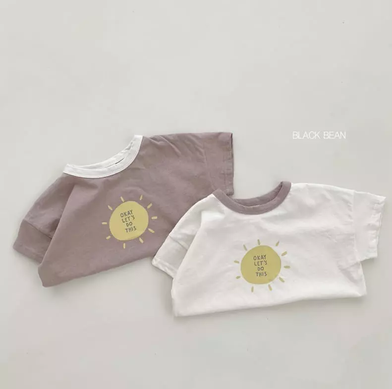 Black Bean - Korean Baby Fashion - #babyclothing - Bebe Sunset Tee - 3