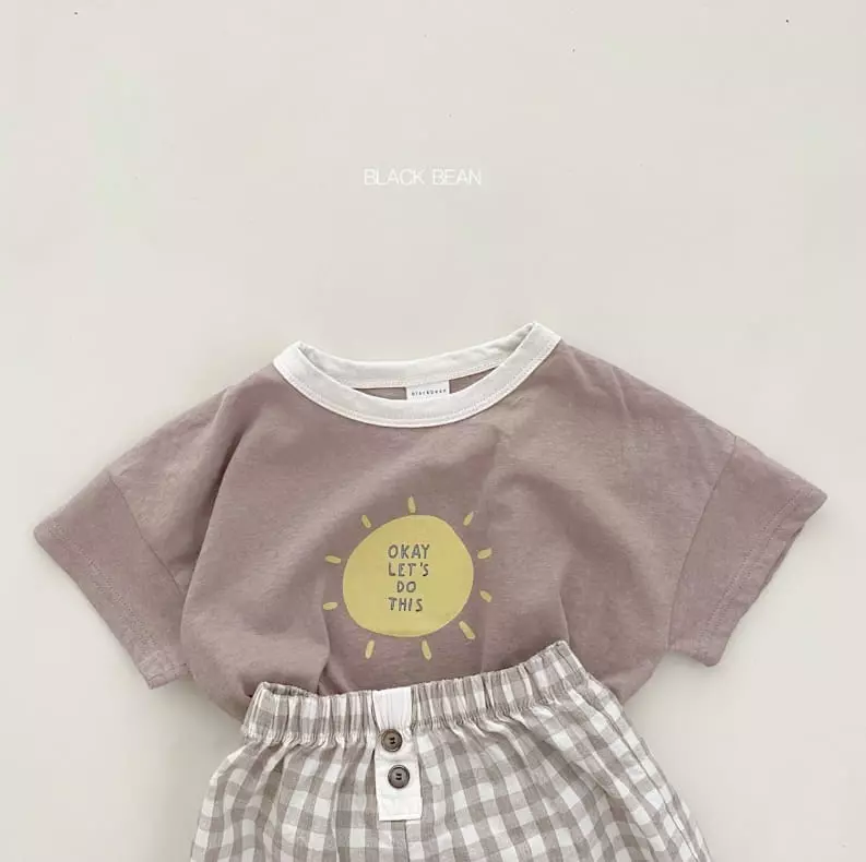 Black Bean - Korean Baby Fashion - #babylifestyle - Bebe Sunset Tee - 7