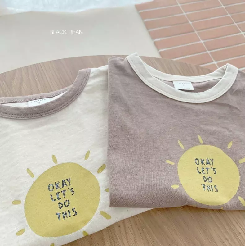 Black Bean - Korean Baby Fashion - #babyootd - Bebe Sunset Tee - 9
