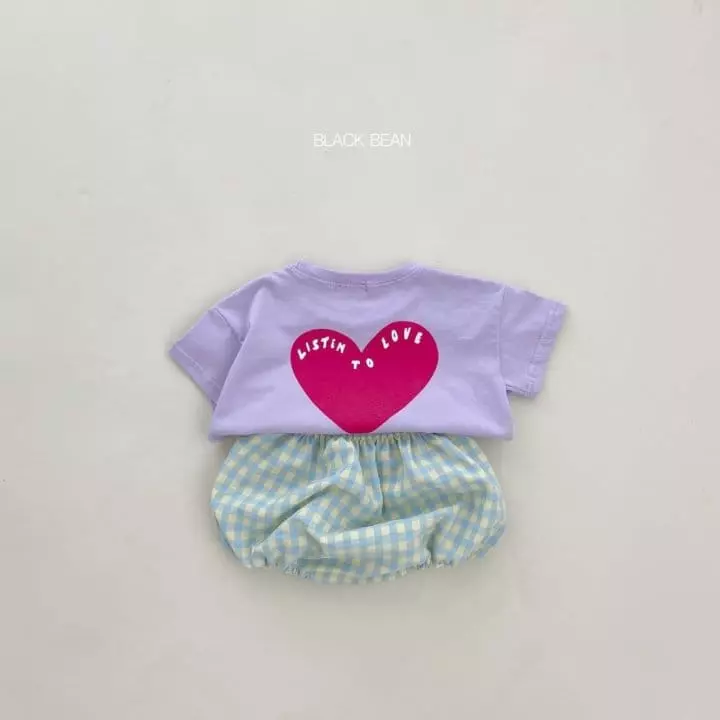 Black Bean - Korean Baby Fashion - #onlinebabyboutique - Bebe Love Tee - 5