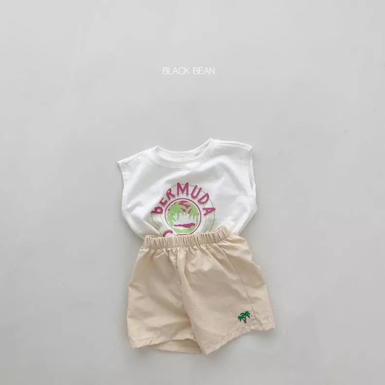Black Bean - Korean Children Fashion - #Kfashion4kids - Burmuda Sleeveless with Mom - 6