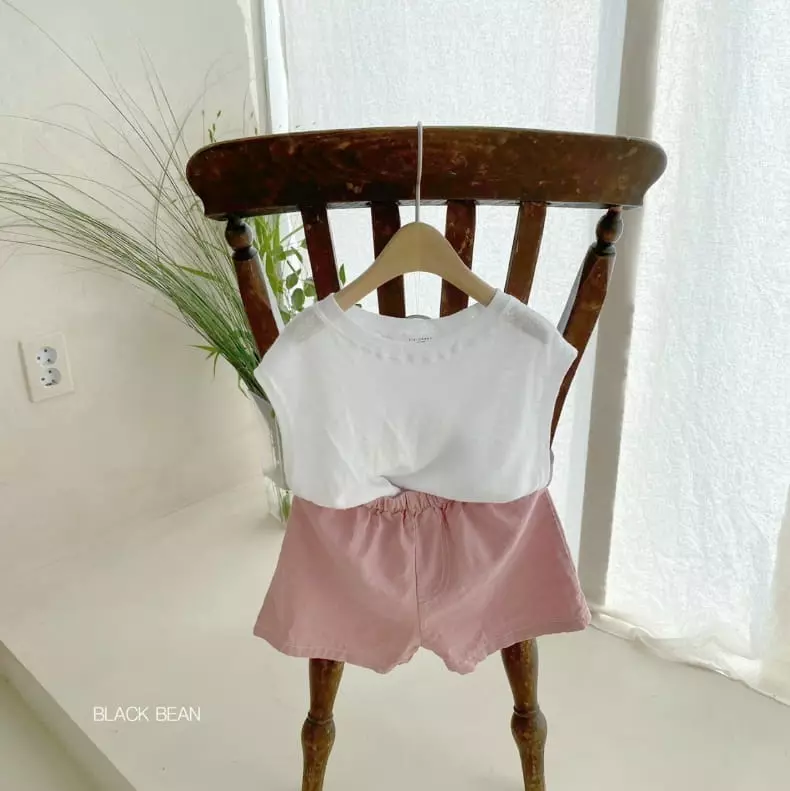 Black Bean - Korean Children Fashion - #kidzfashiontrend - Brown Sleeveless Set - 4