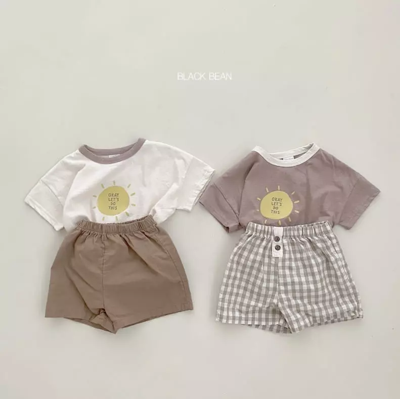 Black Bean - Korean Children Fashion - #childofig - Sunset Tee - 8