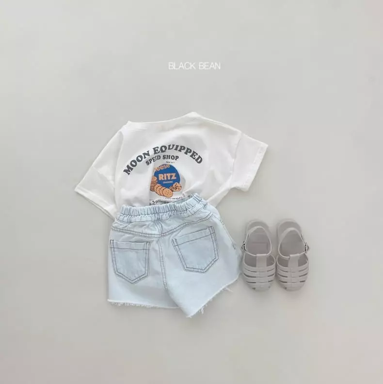 Black Bean - Korean Children Fashion - #childrensboutique - Cheese Tee with Mom - 3